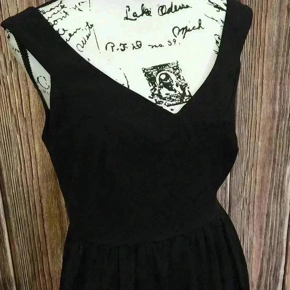 B. Darlin Black A Line Dress - Picture 2 of 4
